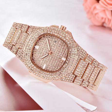 DIAMOND PATEK UNISEX WRISTWATCHES