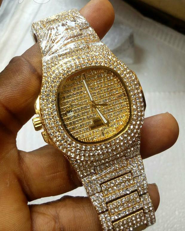 DIAMOND PATEK UNISEX WRISTWATCHES