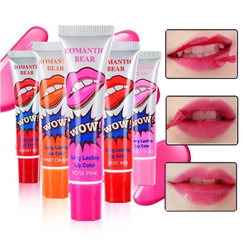 ROMANTIC LIPS PEEL OFF MASK PINK AND RED (2PCS)